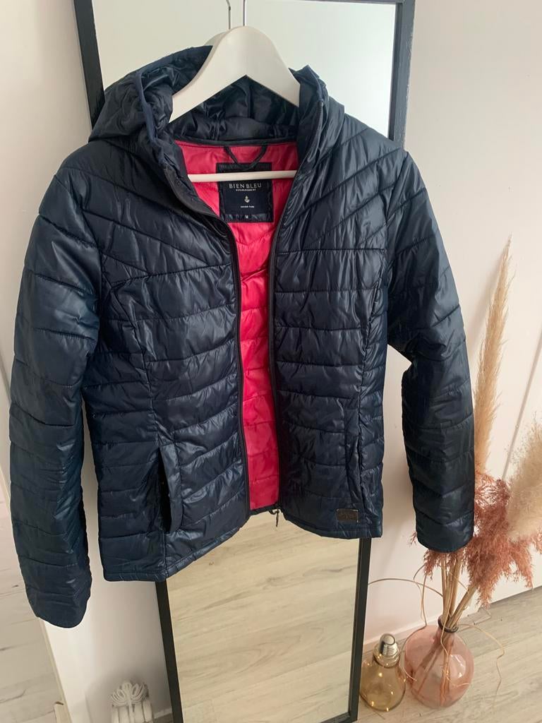 Bien Bleu voorjaars jasje maat m., Maat 38/40 (M), Blauw, Ophalen of Verzenden, Zo goed als nieuw