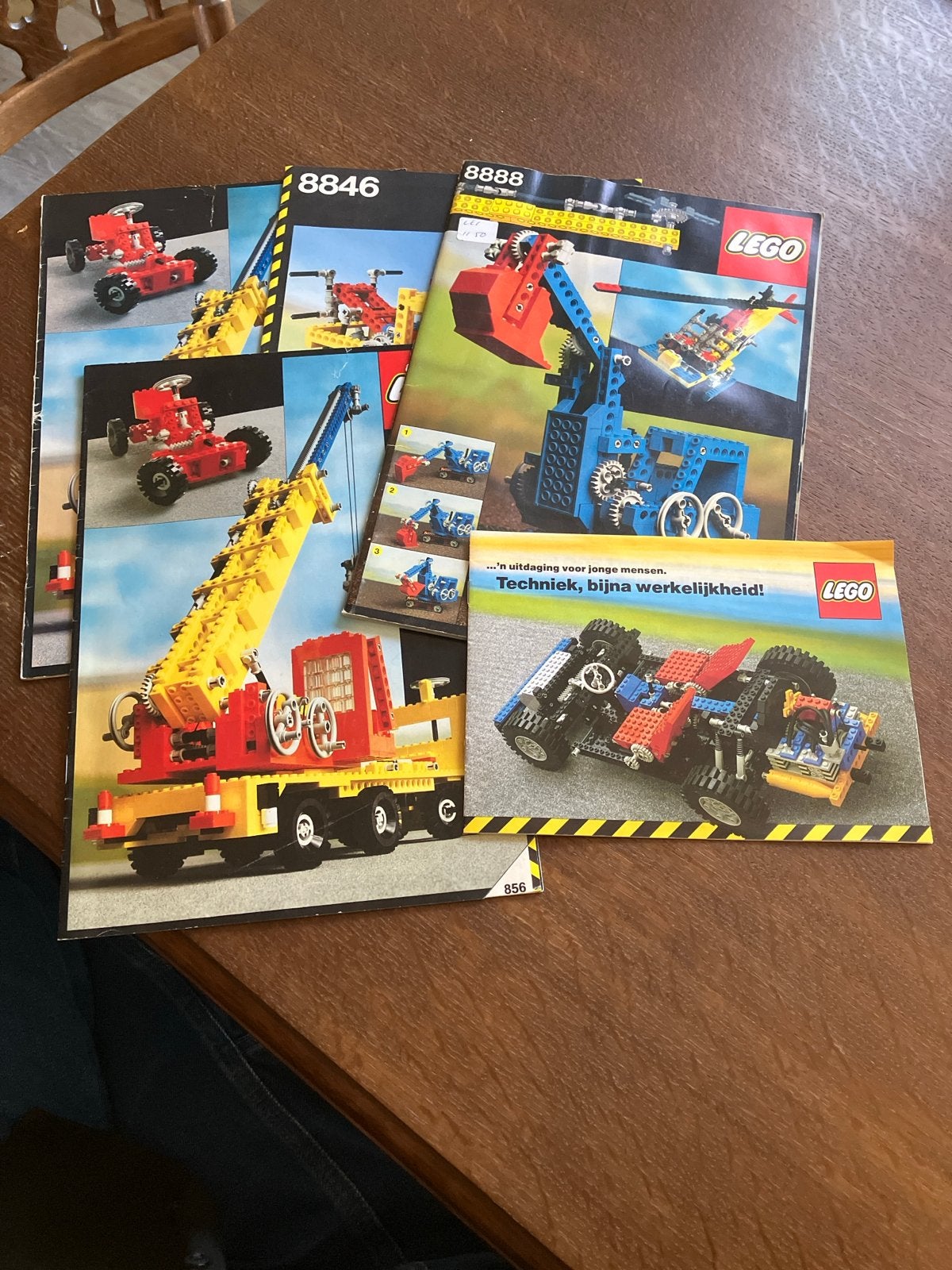 Oude lego Technic instructies/boekjes 8846 8888 en meer, Gebruikt, Lego, Overige typen, Ophalen of Verzenden