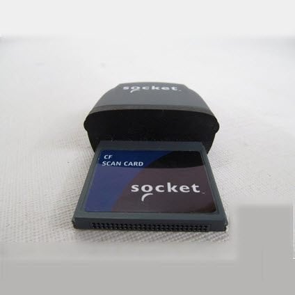 Socket Compact Flash Scan Card Laser Bar Code Scanner CFSC5M, Ophalen of Verzenden, Gebruikt, Barcodescanner