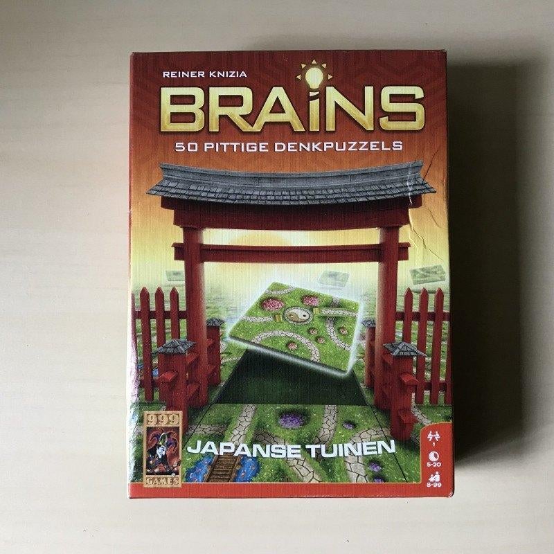 bordspel brains Japanse Tuinen solo game - hersenkraker, Hobby en Vrije tijd, Gezelschapsspellen | Bordspellen, Een of twee spelers
