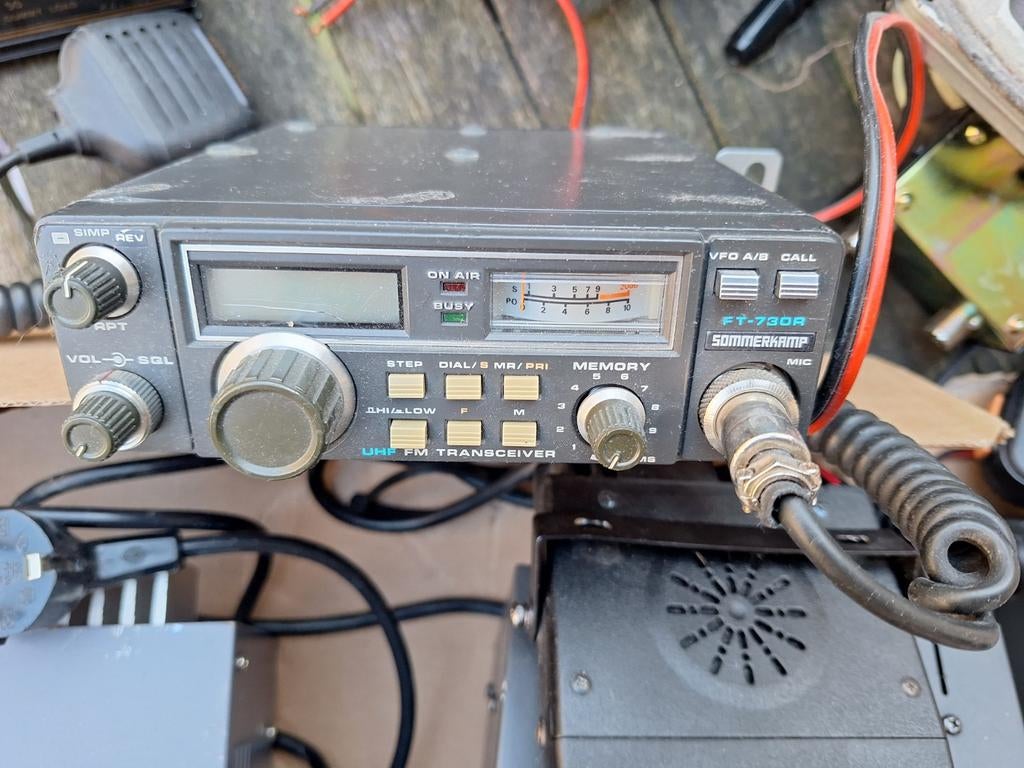 Vintage Sommerkamp FT-730R 70cm FM Amateur Radio Transceiver, Telecommunicatie, Zenders en Ontvangers, Ophalen of Verzenden, Gebruikt
