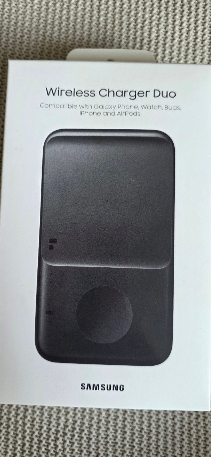 Samsung Wireless Charger Duo (EP-P4300) - Nieuw in doos, Samsung, Draadloze oplader, Nieuw, Universeel
