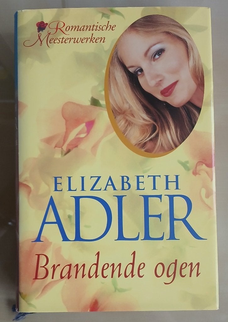 Brandende ogen. Elizabeth Adler, Ophalen of Verzenden, Gelezen