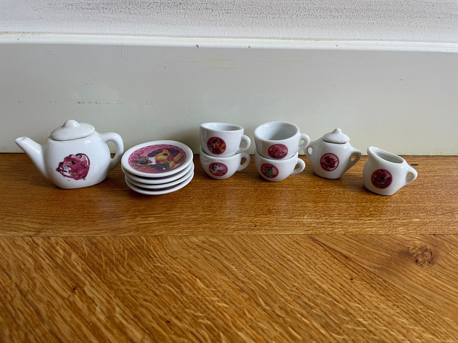 My little pony mini servies, Ophalen of Verzenden, Zo goed als nieuw, Poppenhuis