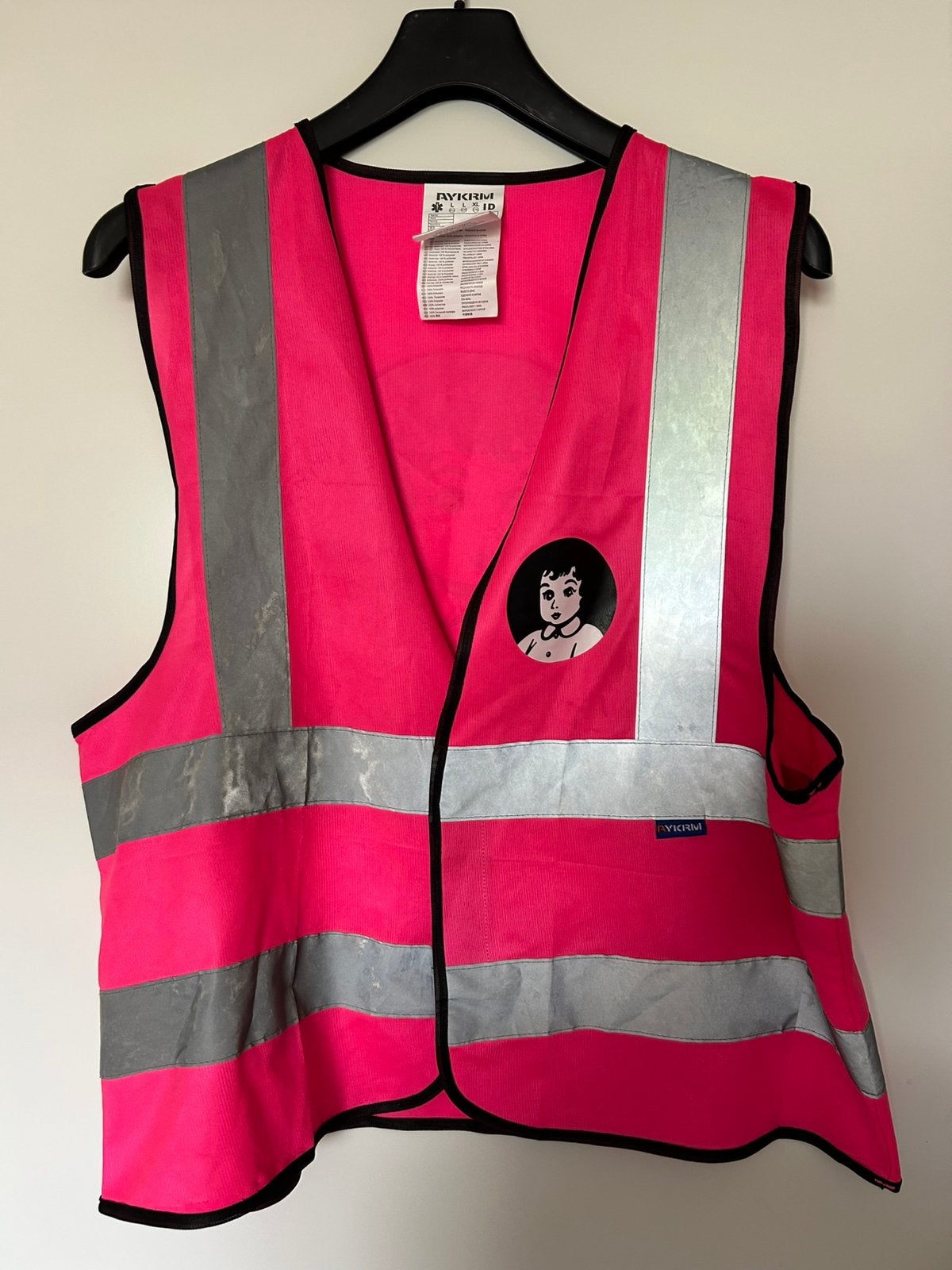 Pinkpop veiligheidshesje nieuwstaat origineel, Eén persoon