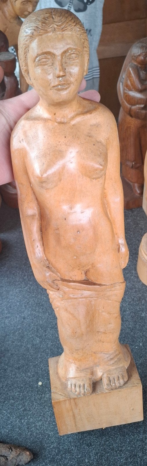 Houten beeld, Antiek en Kunst, Ophalen of Verzenden
