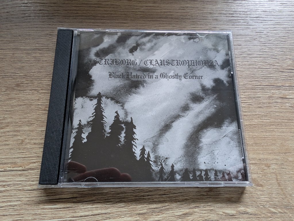 Striborg / Claustrophobia – Black Hatred In A Ghostly Corner, Import, Ophalen of Verzenden, Zo goed als nieuw, Verzamelalbum