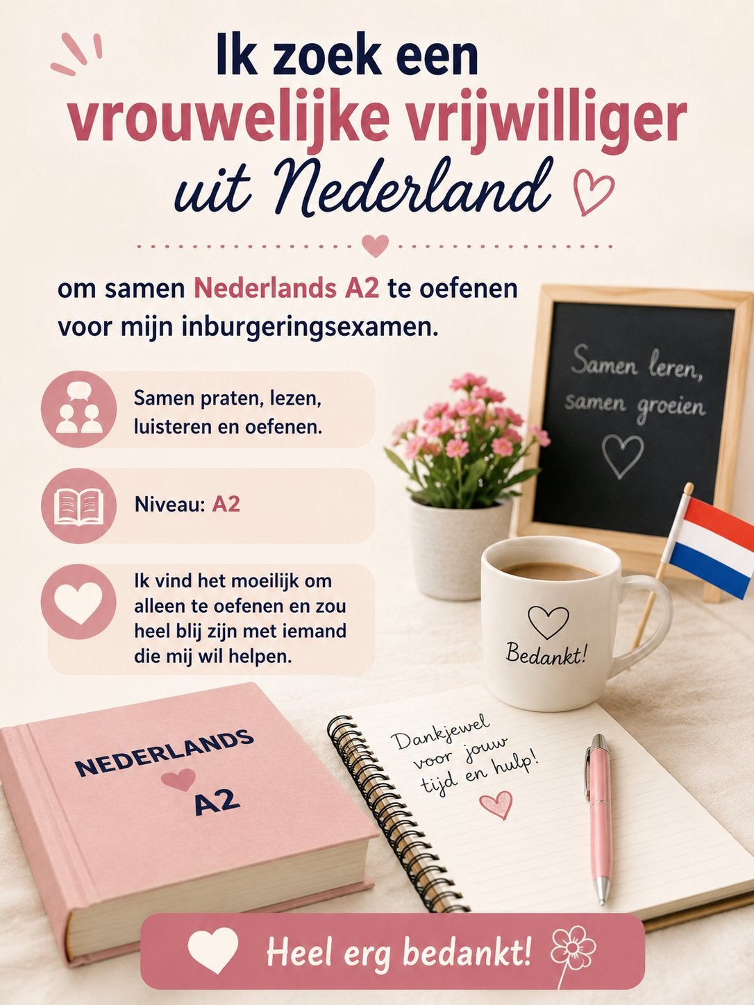 Samen Nederlands A2 oefenen, Vacatures, Overige niveaus, Overige vormen