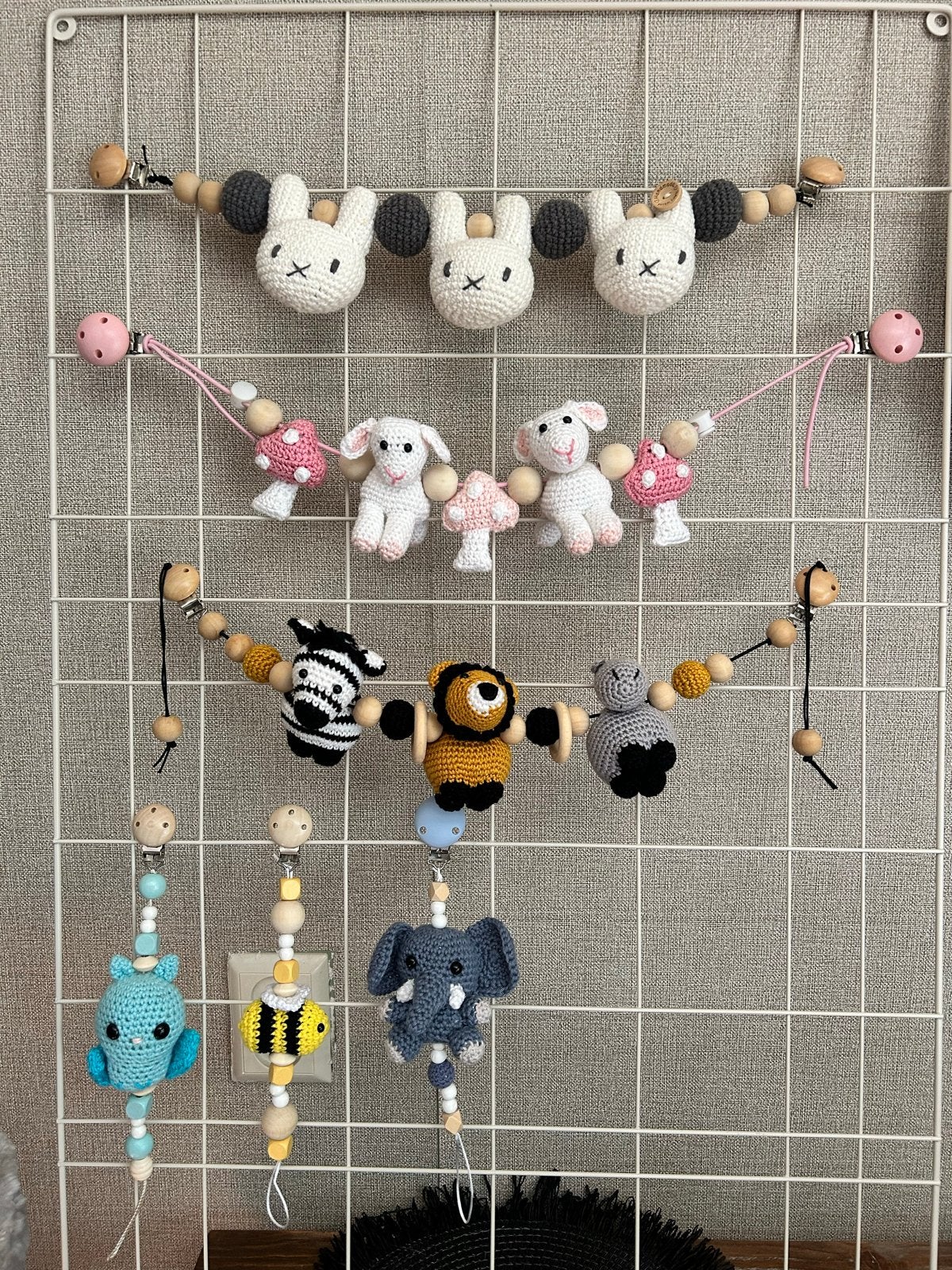 Gehaakte baby accessoires / kraamcadeau set, Ophalen of Verzenden, Nieuw