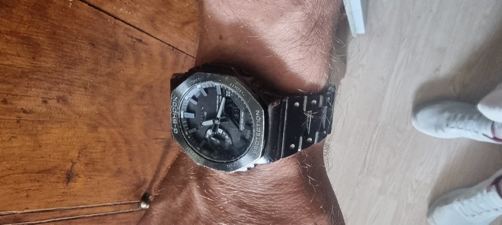 Casio horloge, Sieraden, Tassen en Uiterlijk, Horloges | Heren, Ophalen, Gebruikt, Staal, Staal