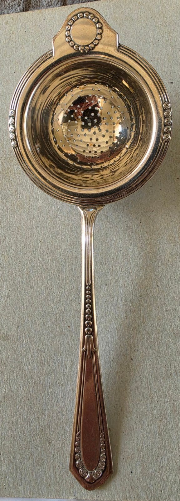 WMF Antieke Theezeef met Handvat. Verzilverd, Ophalen of Verzenden