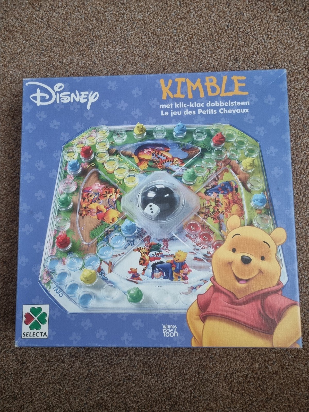 Mens erger je niet! Winnie de Pooh editie, Een of twee spelers, Ophalen, Zo goed als nieuw, Selecta
