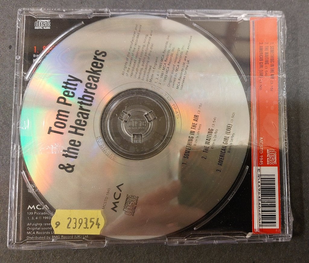 Tom Petty CD-single NIEUW GESEALED Something In The Air, Verzenden, Nieuw in verpakking, Pop