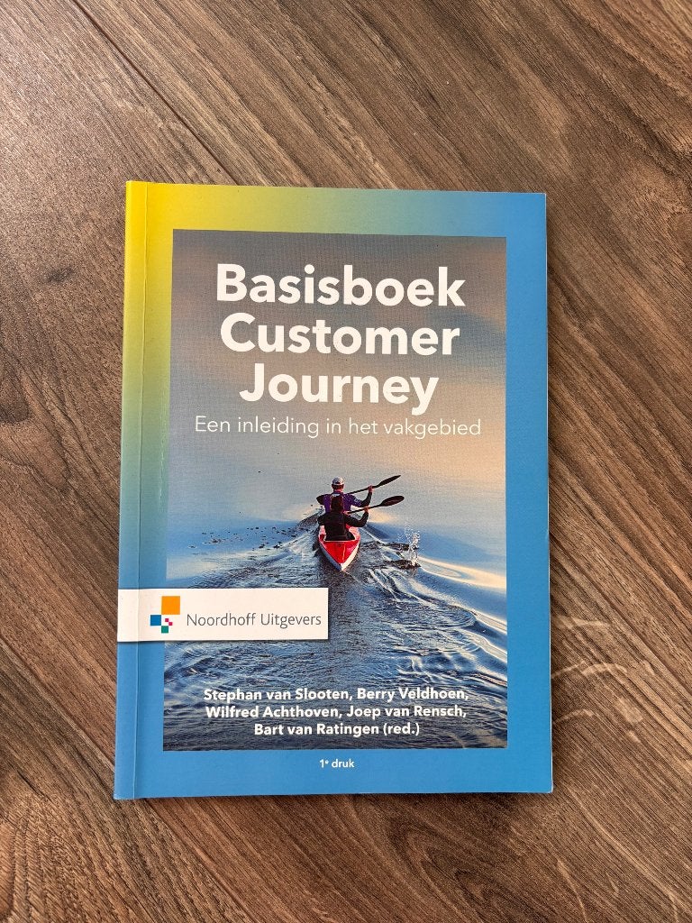 Basisboek Customer Journey, Boeken, Economie, Management en Marketing, Verzenden, Zo goed als nieuw, Economie en Marketing