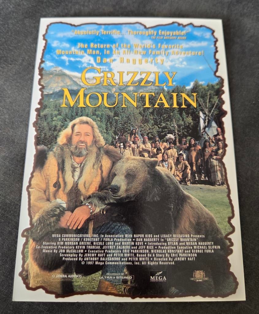 Grizzly Mountain - 1997, Verzenden, 1980 tot heden, Ongelopen, Sterren en Beroemdheden