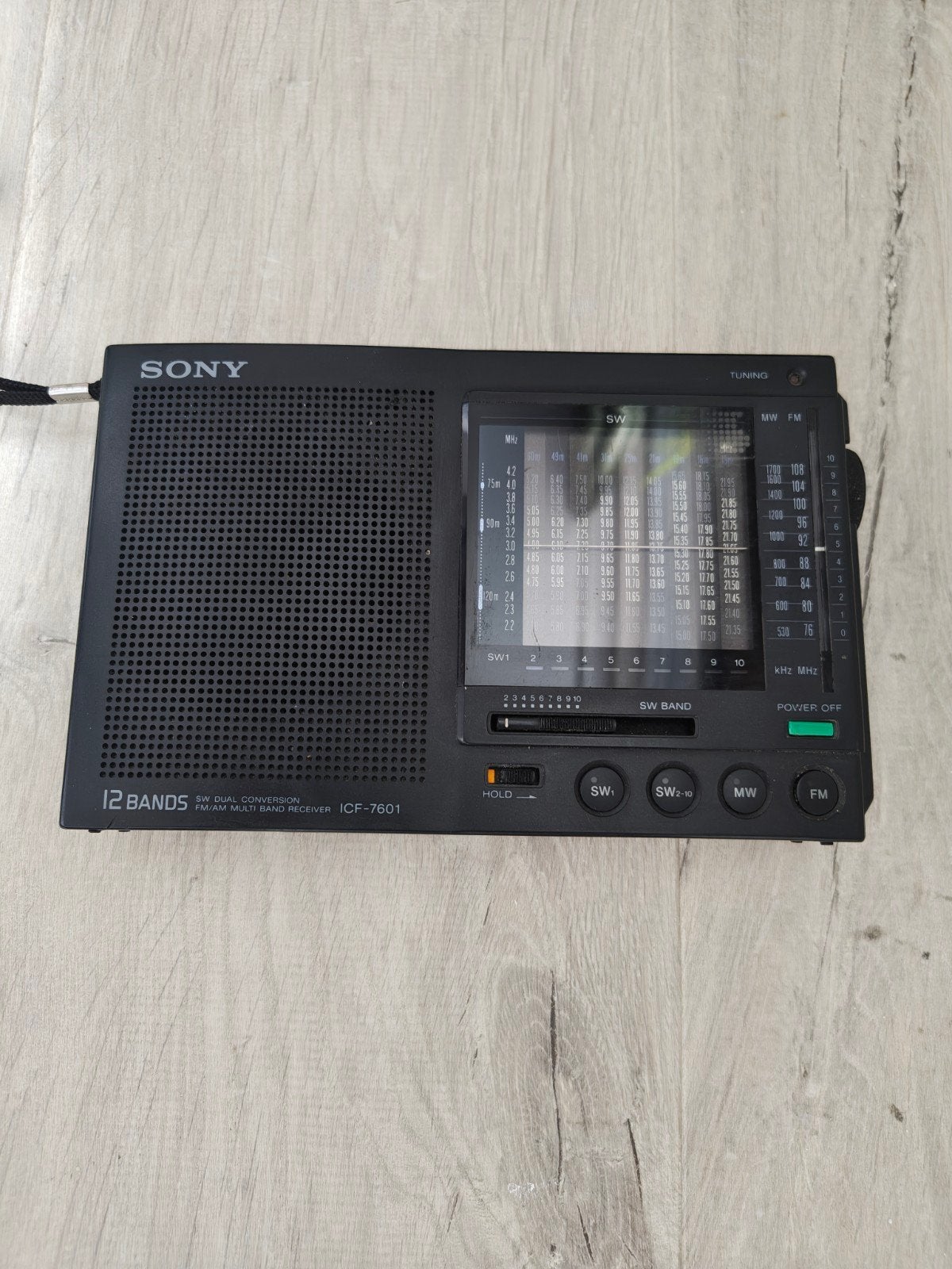 sony icf-7601 collectors item in goede staat, Ophalen of Verzenden