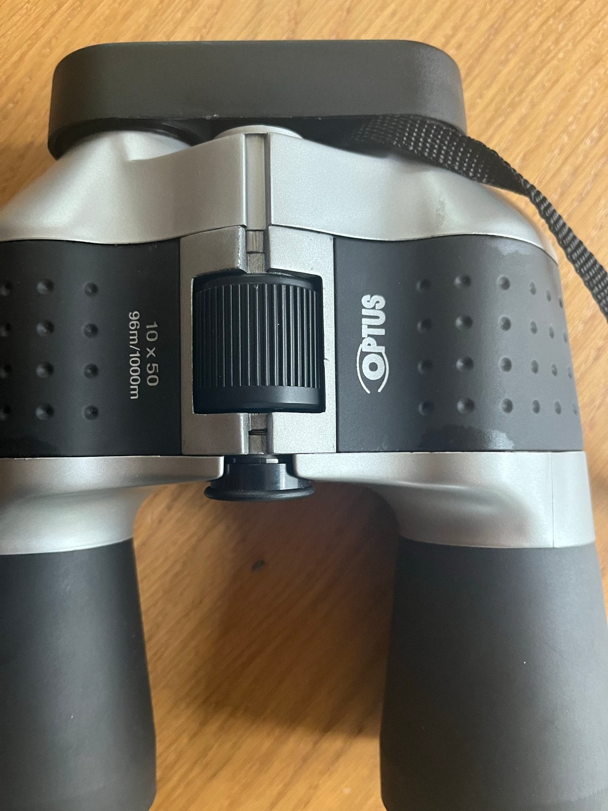 Optus 10x50 Verrekijker met tas, Gebruikt, Dakkant (recht), Ophalen of Verzenden, 8 tot 12x