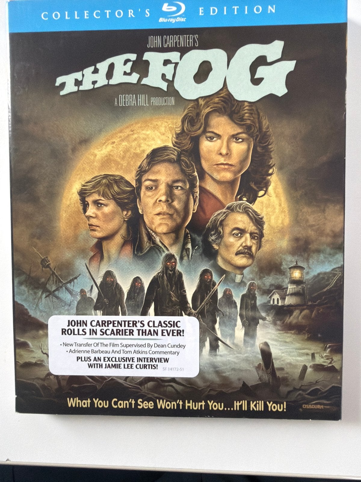 John Carpenter's The Fog Collector's Edition Blu-ray, Cd's en Dvd's, Dvd's | Horror, Vanaf 16 jaar, Engels, Ophalen of Verzenden