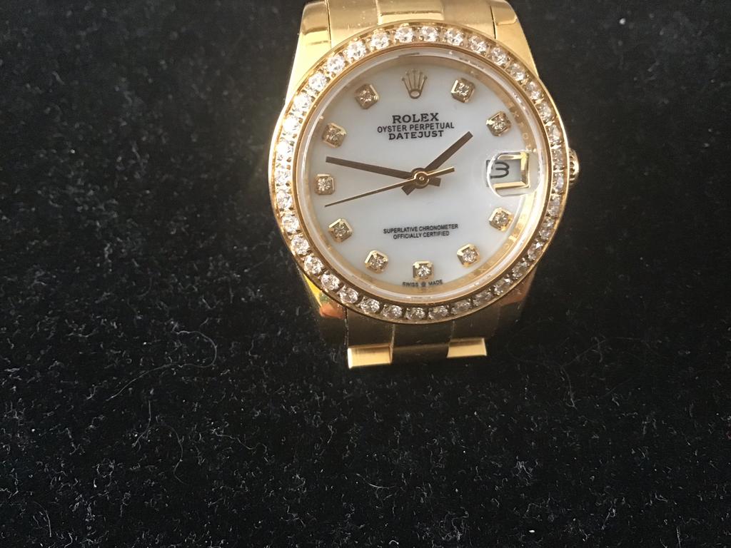 Rolex datejust goud dames, Ophalen of Verzenden, Nieuw, Goud, Rolex