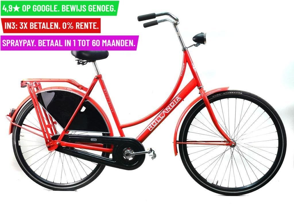 Damesfiets Hollandia Favorite 28"/56cm/1ver - Garantie/Lever, Fietsen en Brommers, Fietsen | Dames | Omafietsen, 9713 Bv Groningen