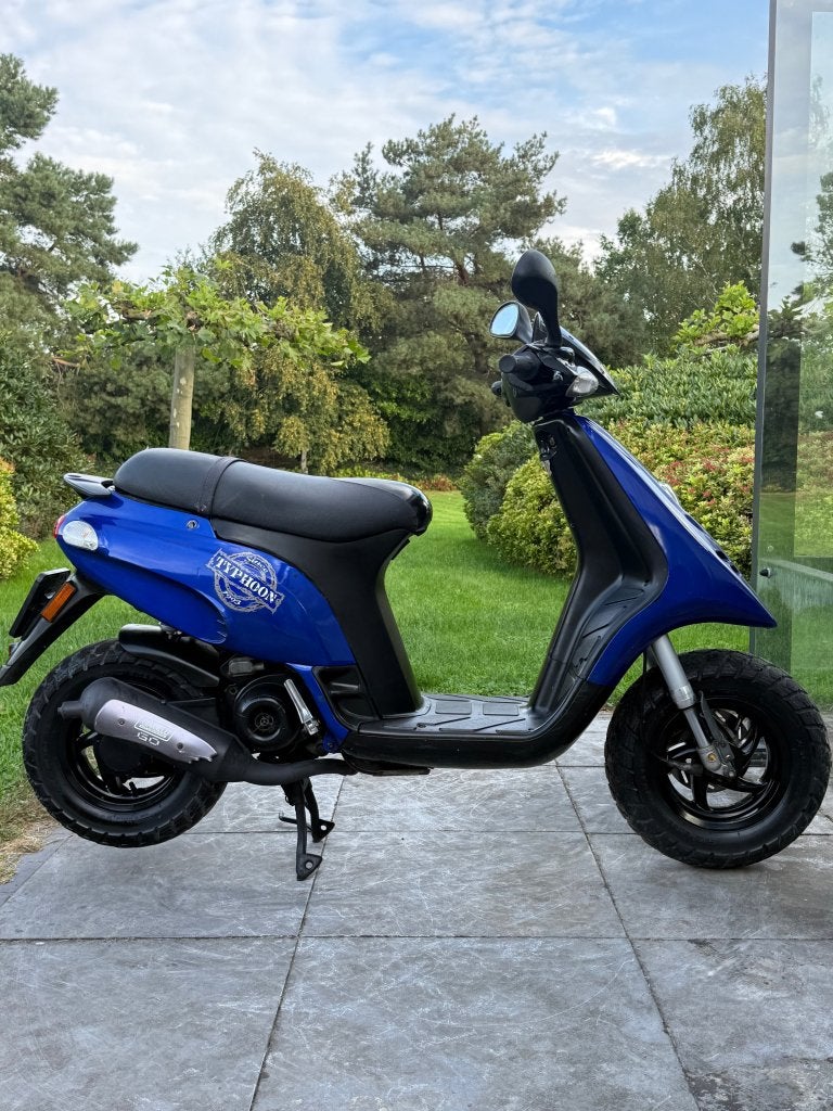 ⭐️Piaggio Typhoon donker blauw Brom Nederlands kenteken ⭐️, Niet ingevuld, Niet ingevuld, Niet ingevuld