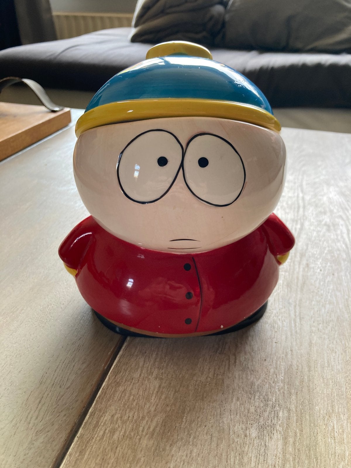 Stenen South Park Cartman opbergbeeldje 19x17 cm jaar 2000, Ophalen, Zo goed als nieuw