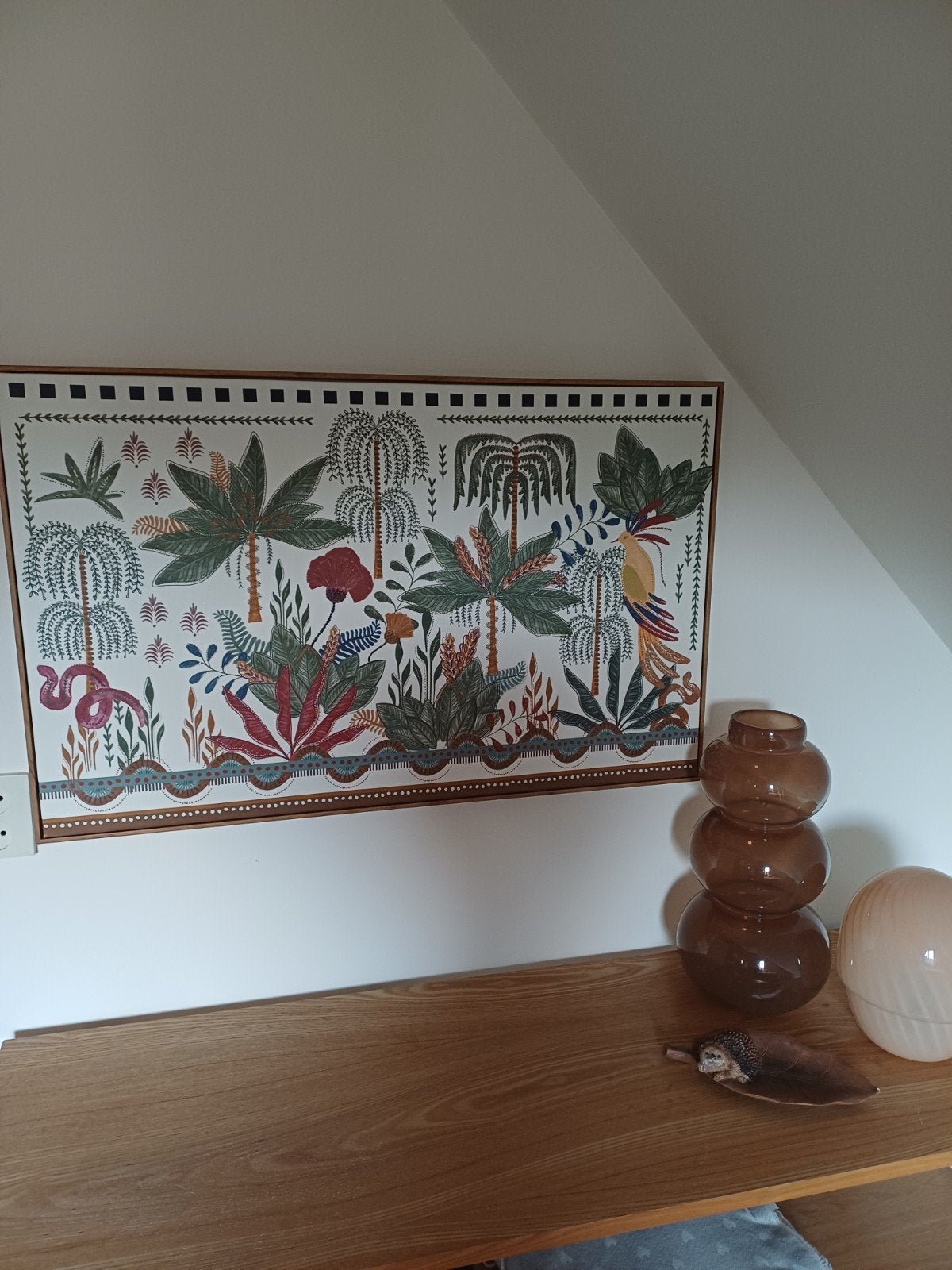 schilderij kleurrijk Maison de Monde, Ophalen, Zo goed als nieuw, Schilderij