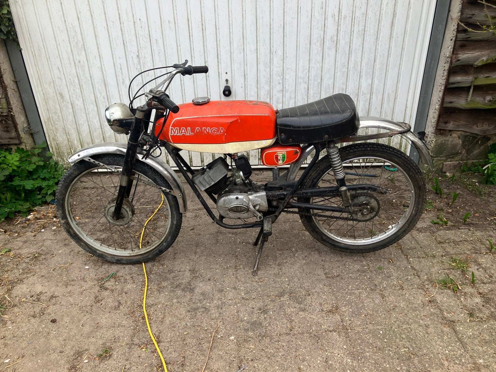 Oldtimer brommer malanca, Fietsen en Brommers, Ophalen of Verzenden, Overige merken