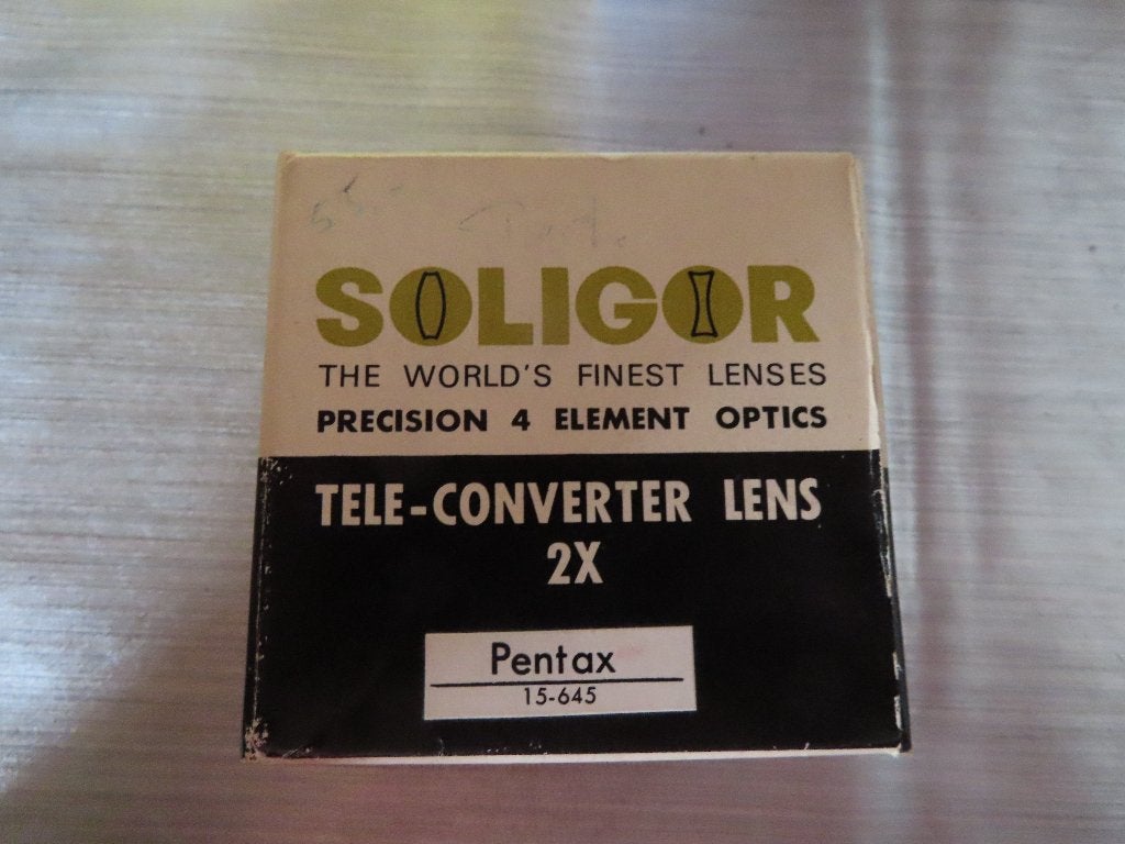 Soligor Teleconverter lems voor Pentax, Ophalen of Verzenden, 1960 tot 1980, Lens of Lenzen