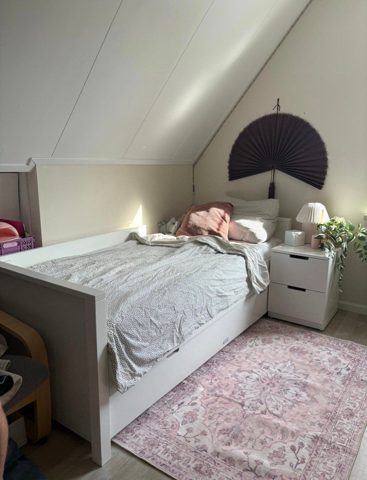Eenpersoonsbed inclusief matras gratis, Ophalen, 90 cm, Eenpersoons, Wit