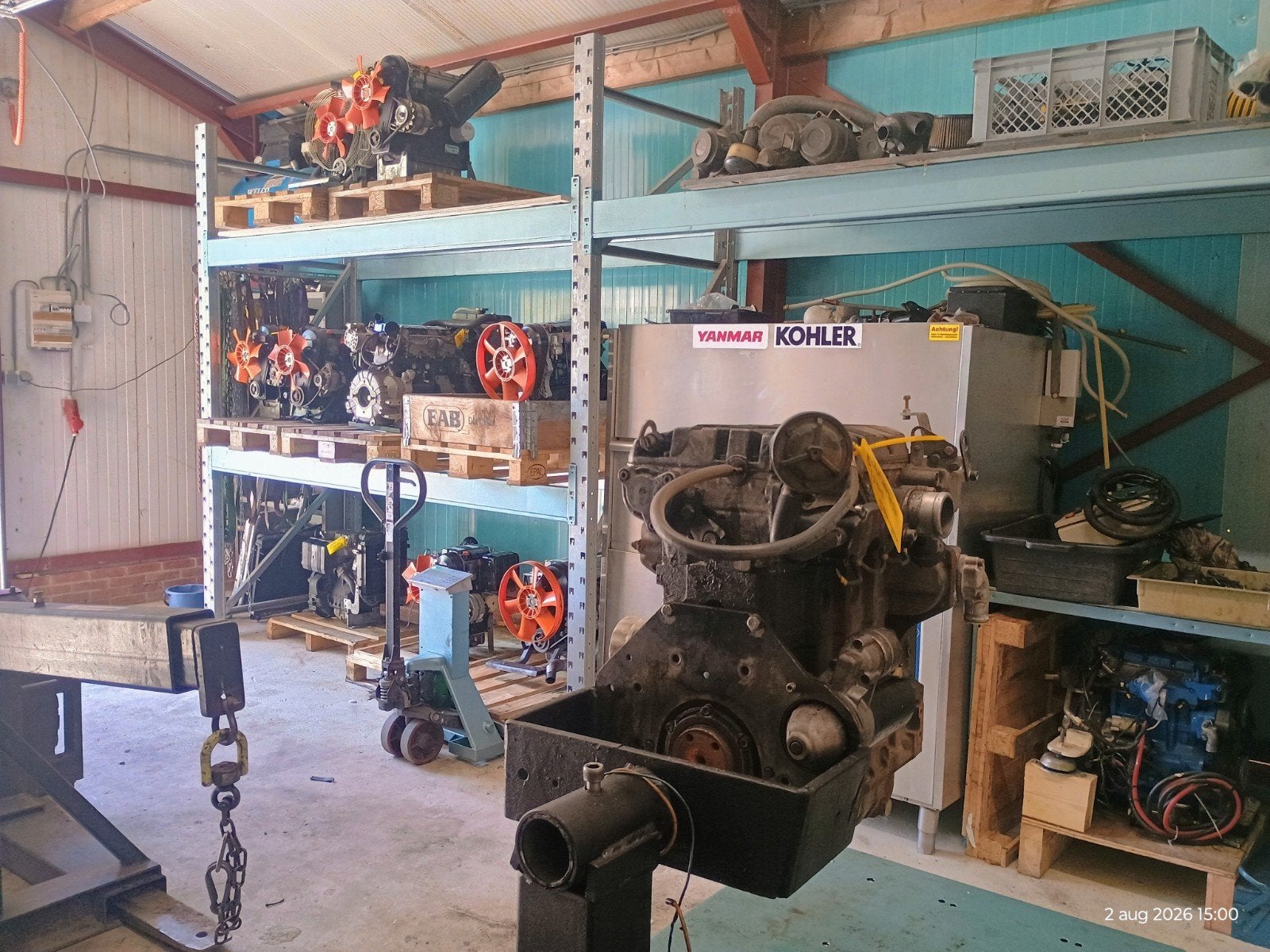lombardini LDW industriële dieselmotoren, Doe-het-zelf en Verbouw, Ophalen, Zo goed als nieuw, Dieselmotor, 1800 rpm of meer