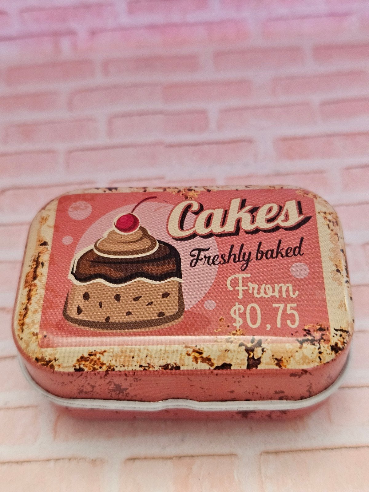 Vintage Cakes blikje - Freshly baked, Verzamelen, Ophalen of Verzenden, Nieuw, Overige, Overige merken