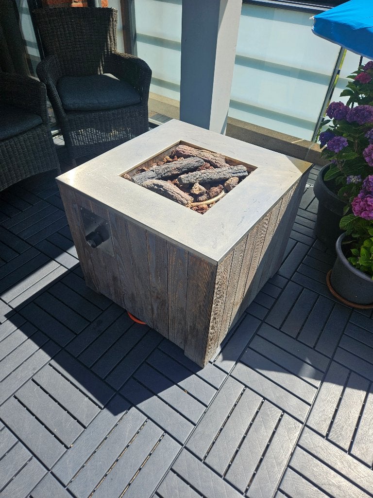 Cosi Cosicube graywash gashaard buiten 70x70x60cm, Ophalen, Gebruikt