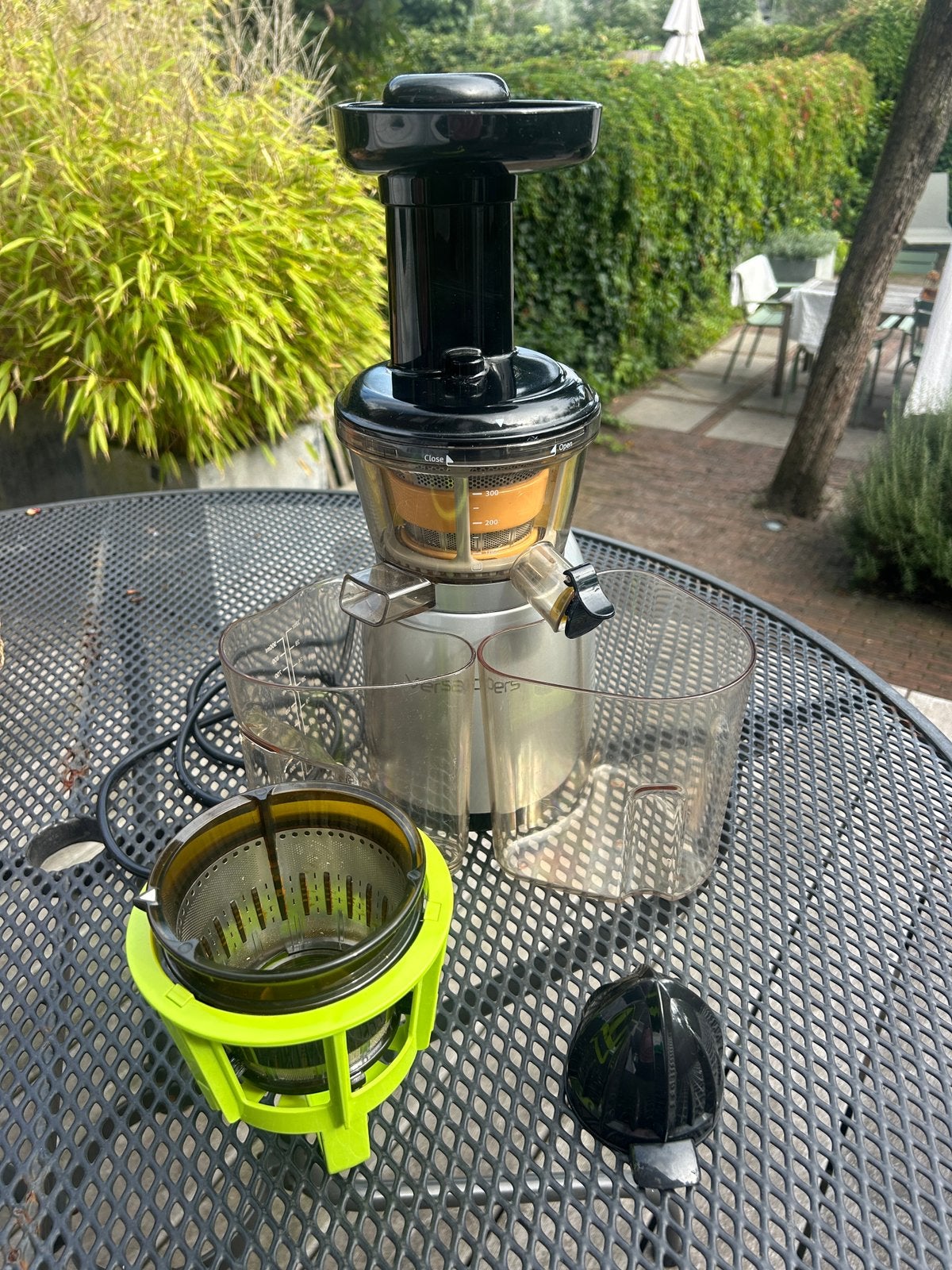 Versapers slowjuicer, Ophalen of Verzenden, Zo goed als nieuw, Slowjuicer
