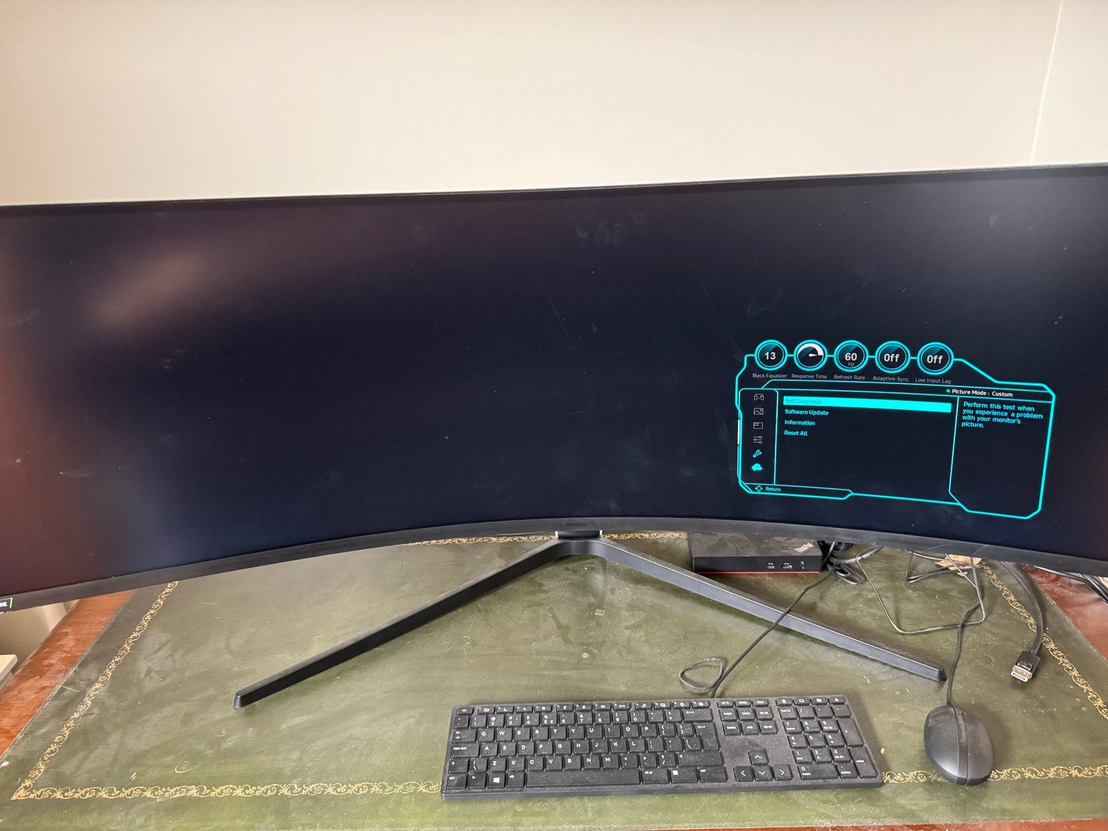 Samsung Odyssey G9 C49G94TSSR 49 inch Curved Gaming Monitor, Computers en Software, Curved, VA, Zo goed als nieuw, 1 tot 2 ms