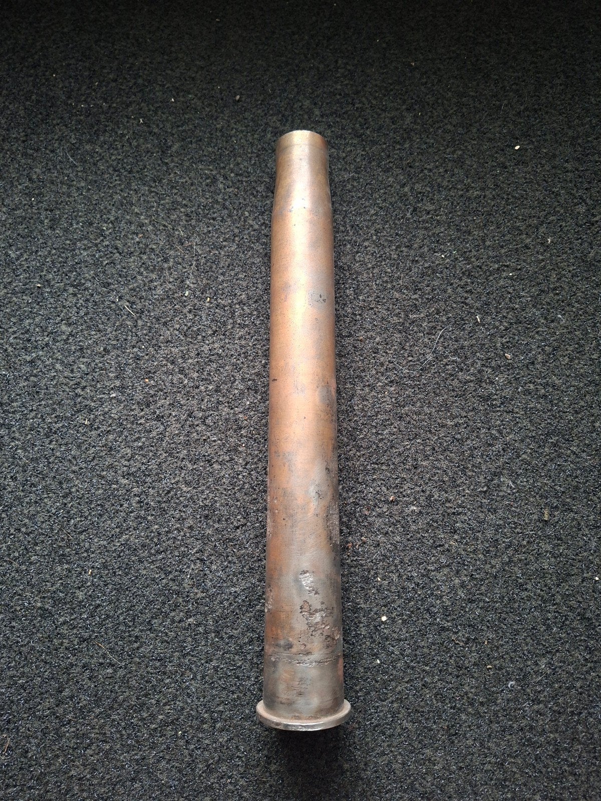 Kriegsmarine 3,7cm c/30 huls staal wo2 duits, Verzamelen, Ophalen of Verzenden, Marine, Duitsland, Hulzen of Bodemvondsten
