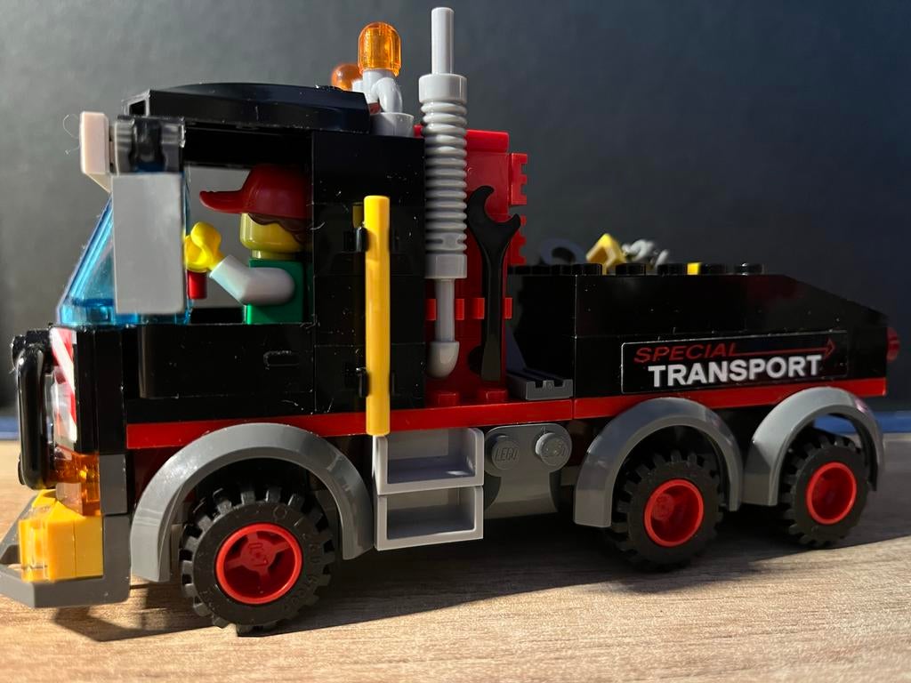 Lego City 60183 Zware-vrachtwagentransporterder, Ophalen of Verzenden, Gebruikt, Complete set, Lego