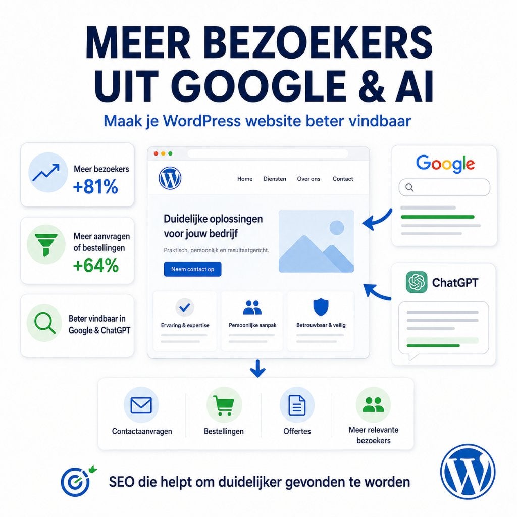 Website beter vindbaar in Google | WordPress SEO, Zoekmachine-optimalisatie