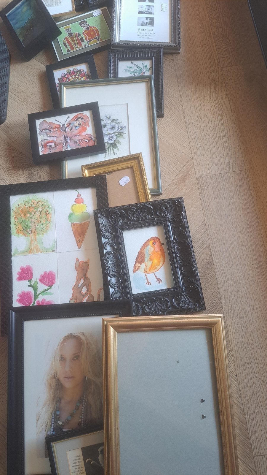 heel veel lijstjes voor schilderijen., Ophalen, Nieuw, Collagefotolijst