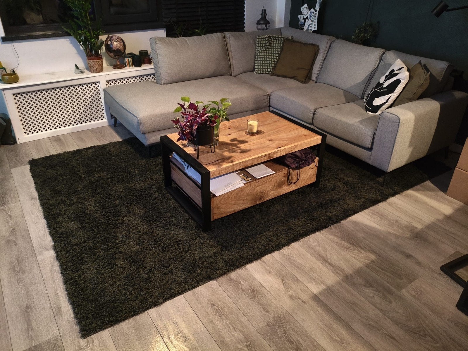 IKEA Groen Tapijt Lange Vezel 2m x 3m, Gebruikt, 200 cm of meer, Ophalen of Verzenden, 200 cm of meer