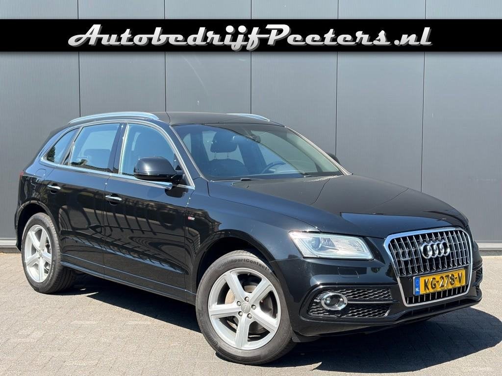 Audi Q5 2.0 Tfsi quattro S-Line 2e eigenaar NL-auto Leder Na, Automaat, Gebruikt, Euro 6, 4 cilinders