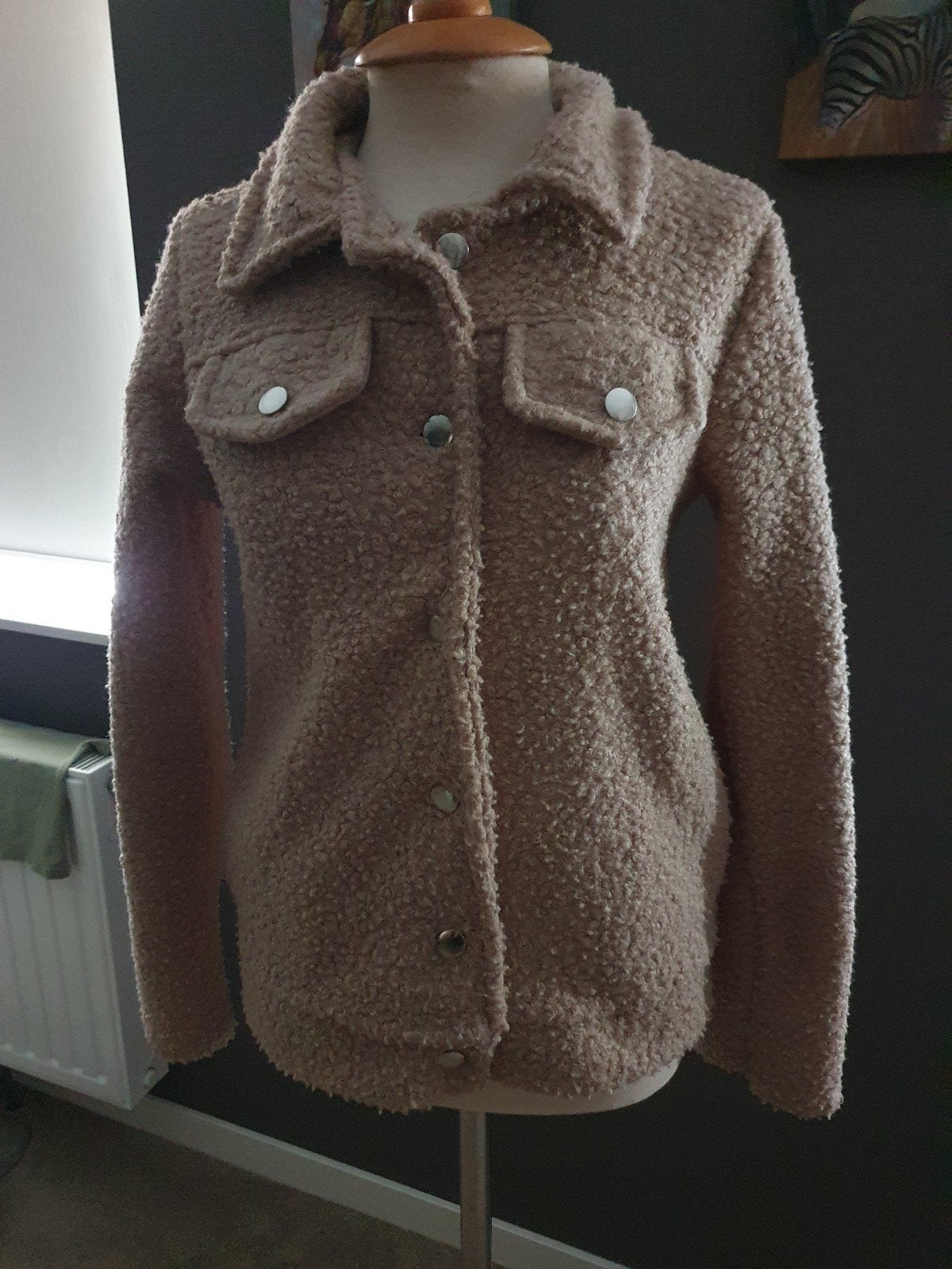 Envy teddy jasje maat S, Beige, Ophalen of Verzenden, Zo goed als nieuw, Envy