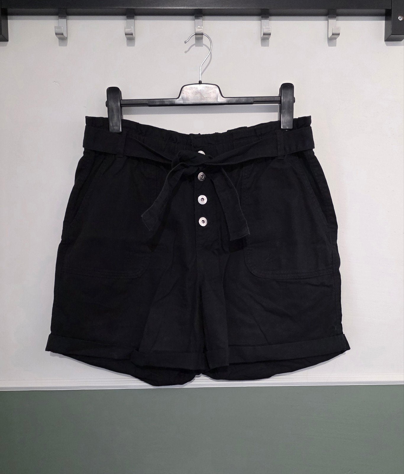 Dames C&A korte broek short maat 44 zwart NIEUW, Kort, Zwart, Maat 42/44 (L), Nieuw