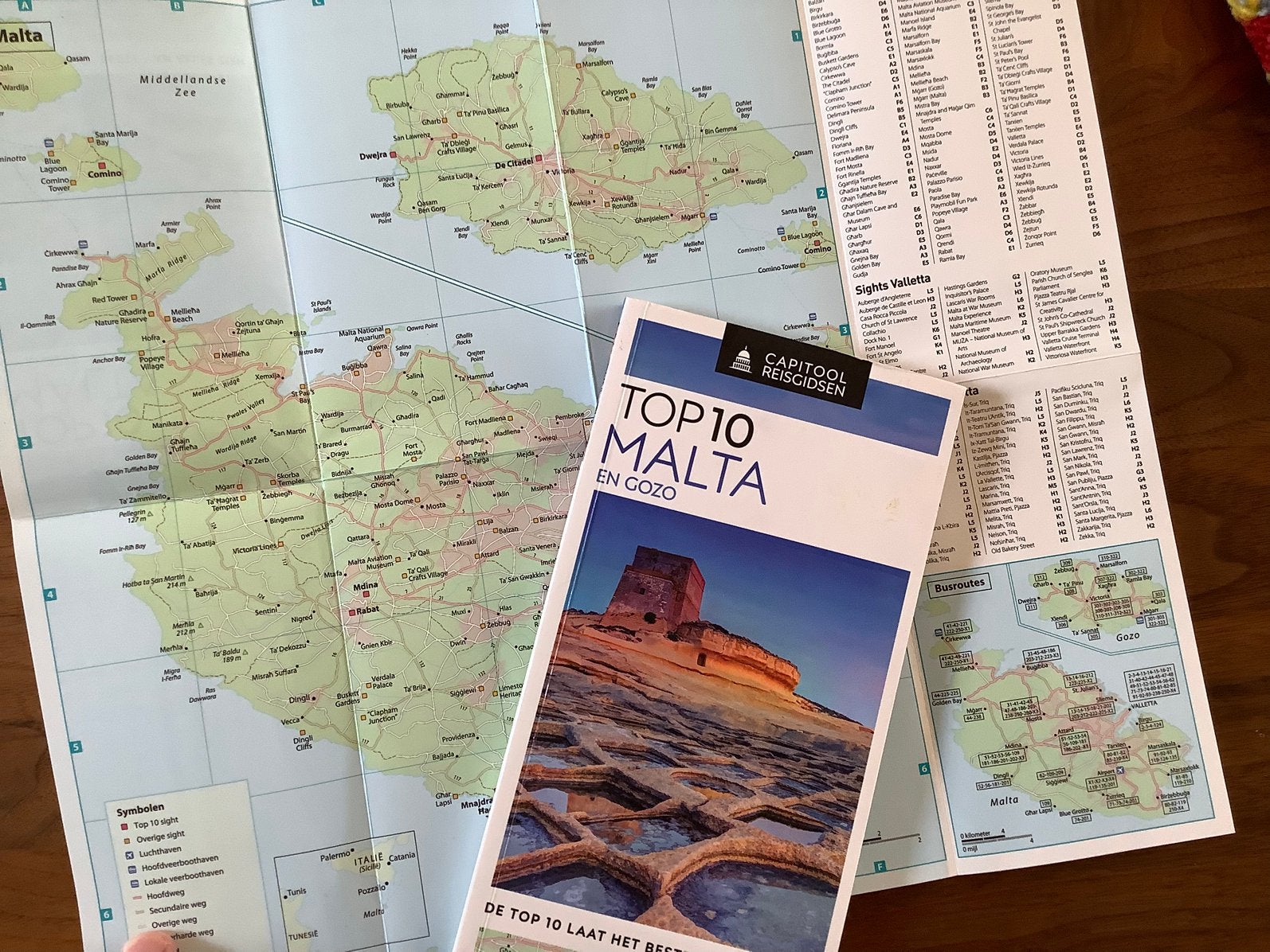 Malta en Gozo CApitool Top10 reisgids + kaart, Capitool, Europa, Nieuw, Ophalen of Verzenden