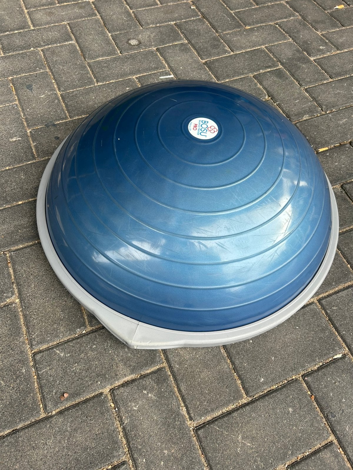 bosubal bosu balanstrainer core stabiliteit, Ophalen of Verzenden, Zo goed als nieuw, Fitnessbal