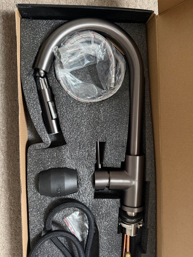 Lamazoo Mason GunMetal Kraan NIEUW, Minder dan 50 cm, Nieuw, Ophalen of Verzenden, Minder dan 25 cm