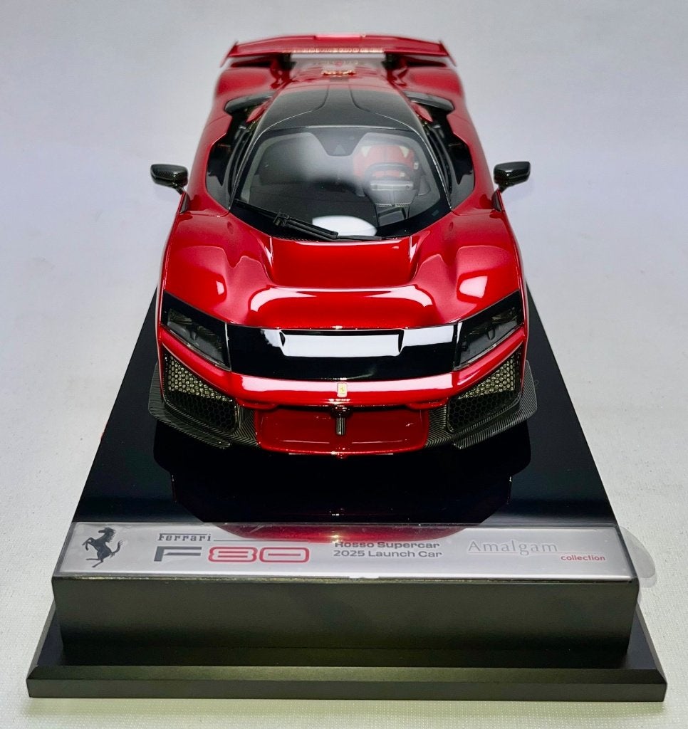 Ferrari F80 Rosso Supercar 1:18 Amalgam PRE-ORDER, Hobby en Vrije tijd, Modelauto's | 1:18, Ophalen of Verzenden, Nieuw, Auto