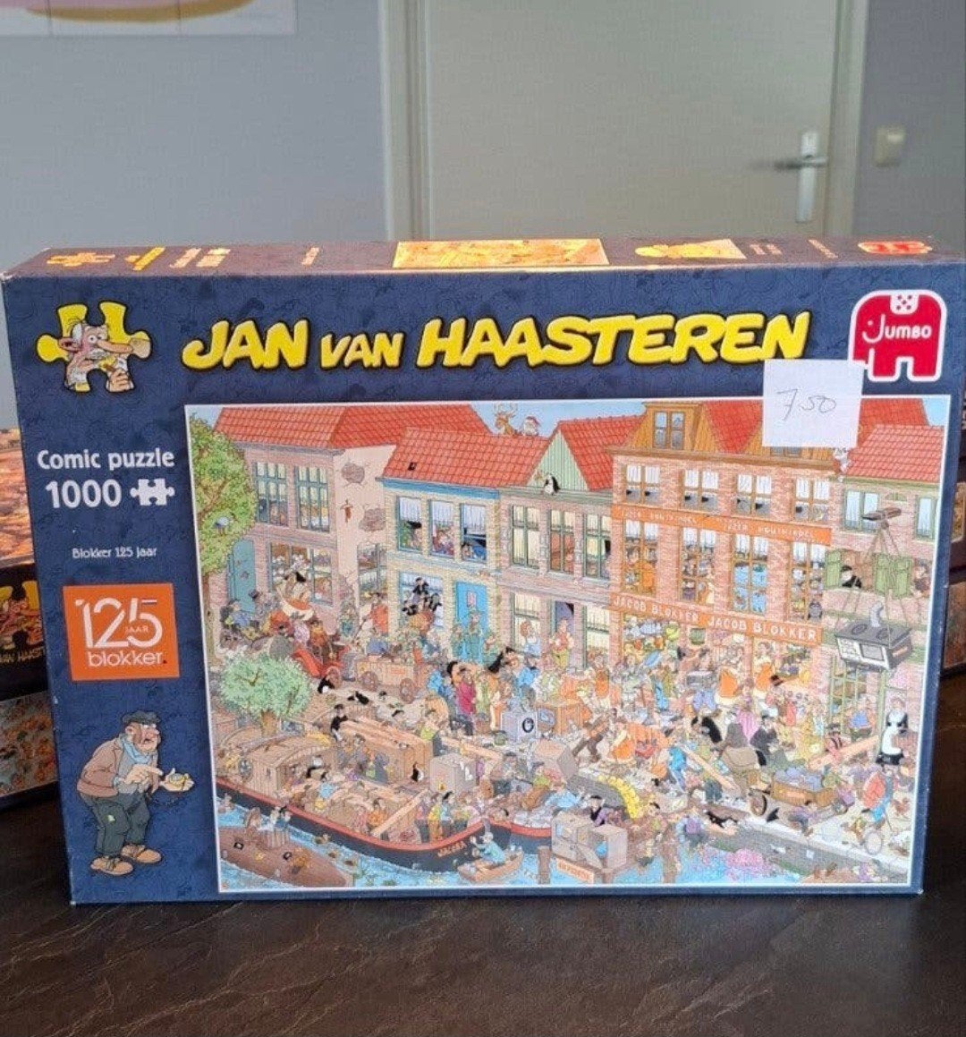 jan van haasteren blokker, Ophalen, 500 t/m 1500 stukjes, Zo goed als nieuw