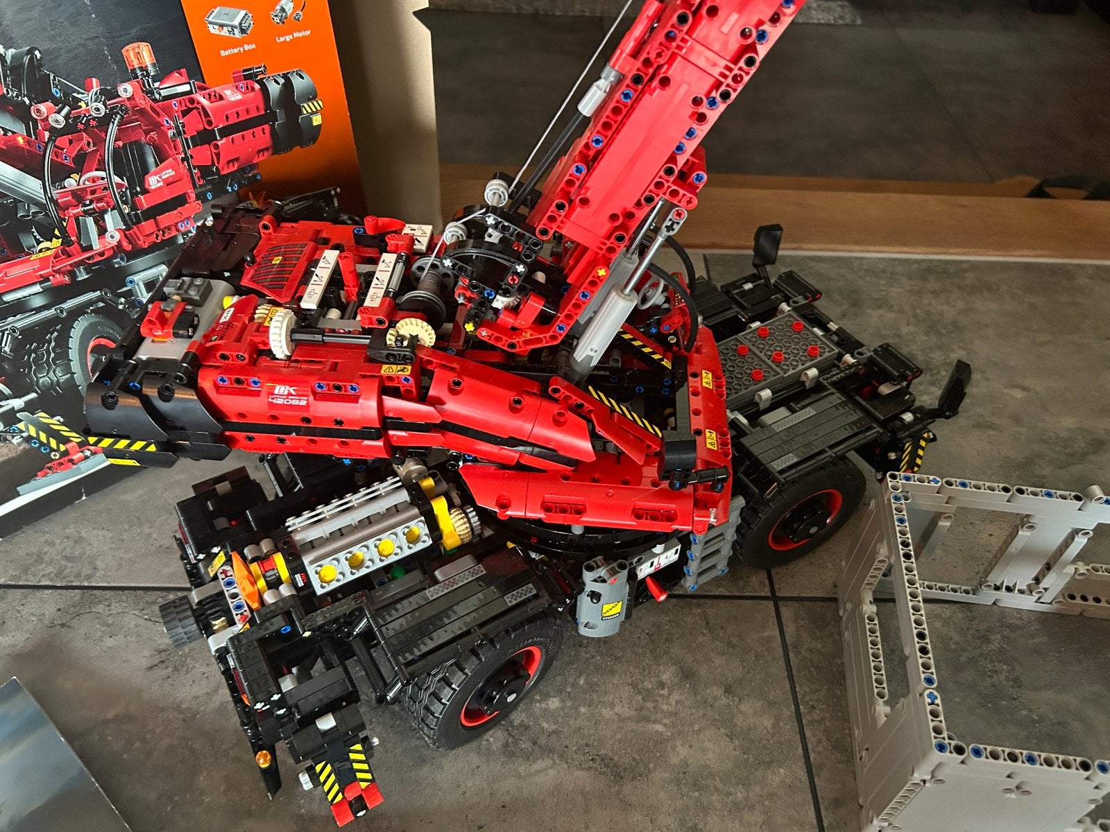 LEGO Technic Kraan 42082 - Zo goed als nieuw, Ophalen of Verzenden, Zo goed als nieuw, Overige merken