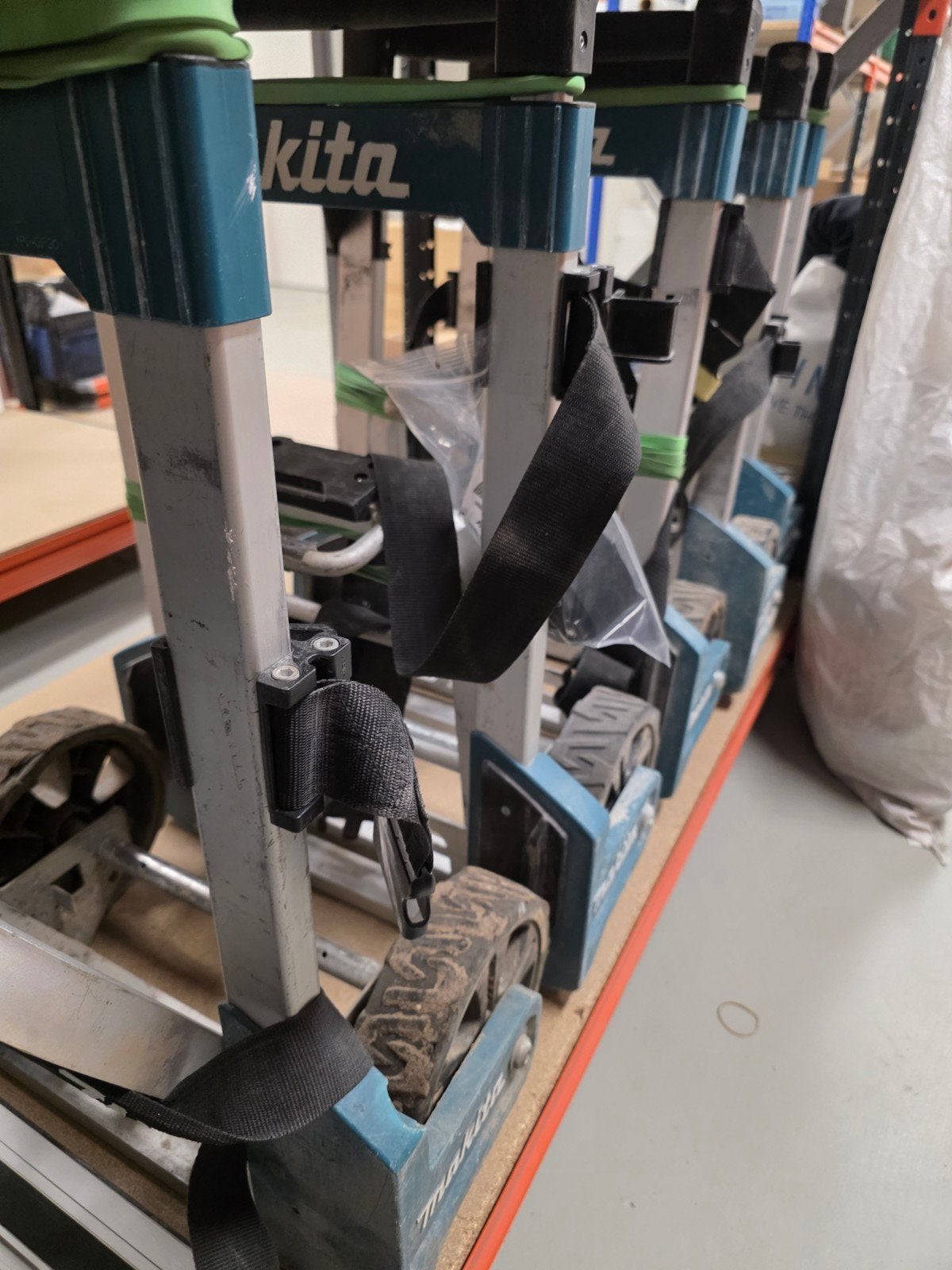 Makita gereedschap trolley steekwagen, Ophalen, Gebruikt